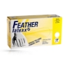 FEATHER - Manusi profesionale latex - Alb - S