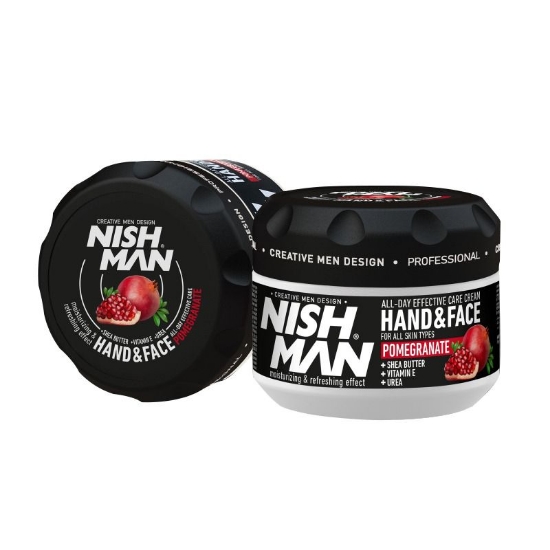 Crema de maini si fata - NISH MAN - Pomegranate - 300 ml