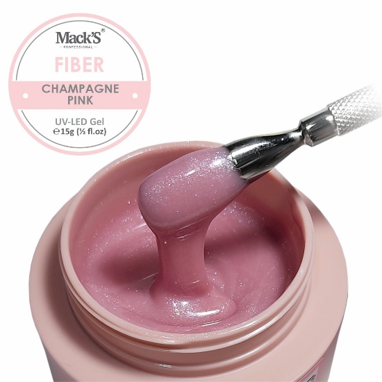 Gel autonivelant - MACKS - Fiber Champagne Pink- 15g