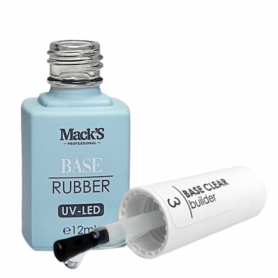  Base  Builder- MACKS - Clear 3 - 12ml