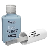 Rubber Base - MACKS - Smoke White 18 -12ml