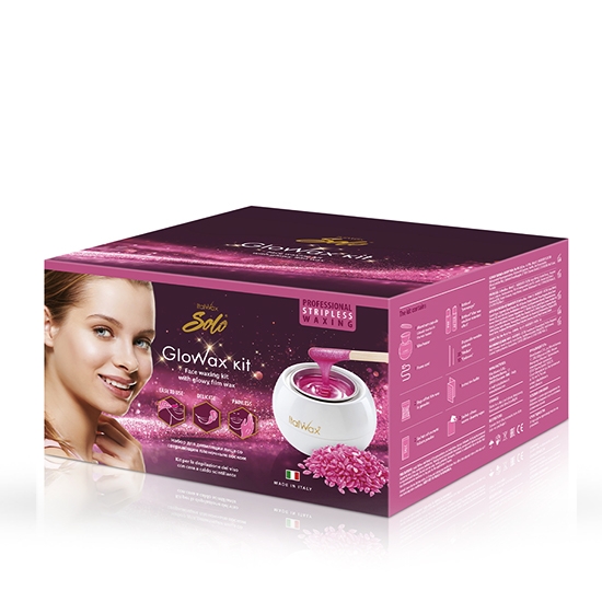 Kit pentru epilare faciala - ITALWAX  - Glowax