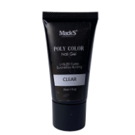 Polygel Color - MACKS - CLEAR- 30ml