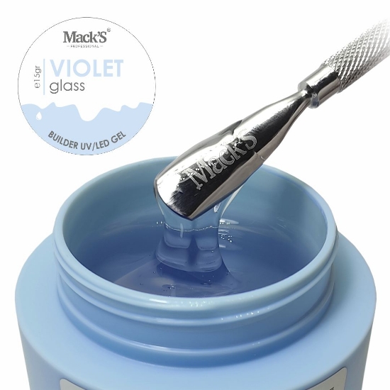 Gel de constructie Builder - Violet Glass - MAKCS - 15ml