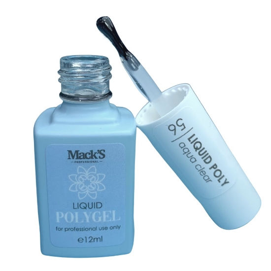 Liquid Polygel - MACKS- Aqua Clear 56 - 12ml