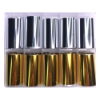 Folii de Transfer Gold Silver - Set 10 Bucati