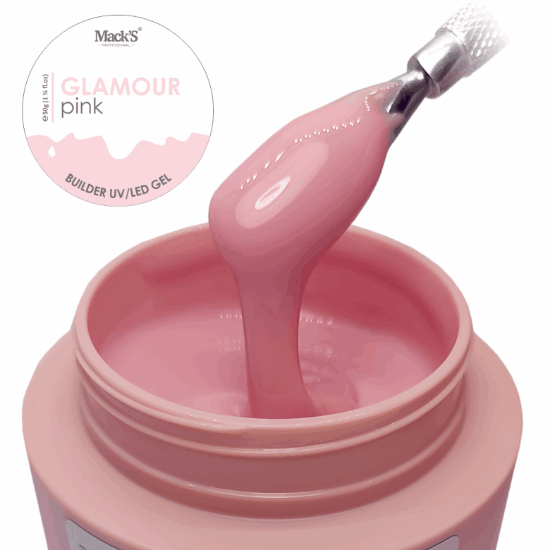 Gel de constructie Builder- Glamour Pink - MAKCS - 50gr